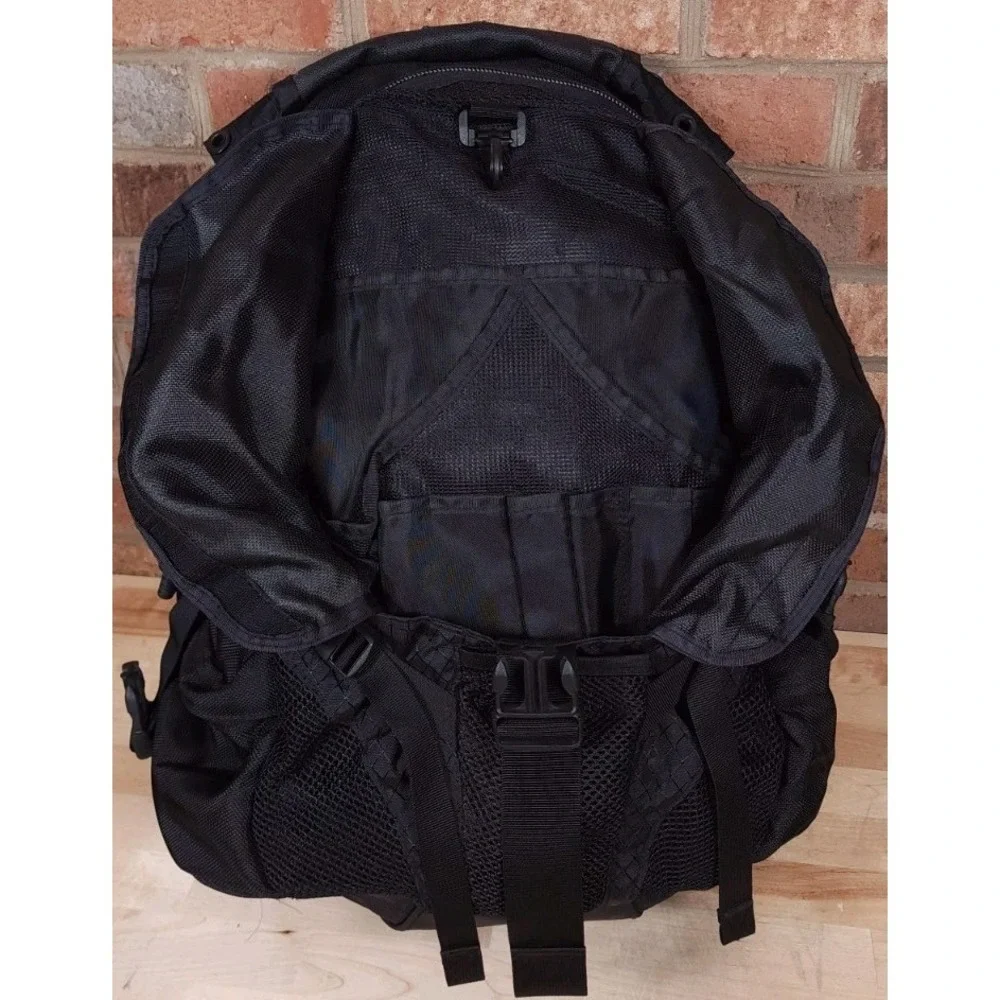 Oakley‎ Software Black Icon Backpack Rucksack Tactical Vintage Y2K Bag